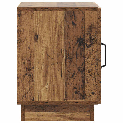 Bedside Table Old Wood 43 x 34.5 x 47 cm Engineered Wood