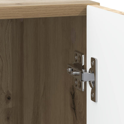 Bedside Table 2 pcs Artisian Oak 43 x 34.5 x 47 cm