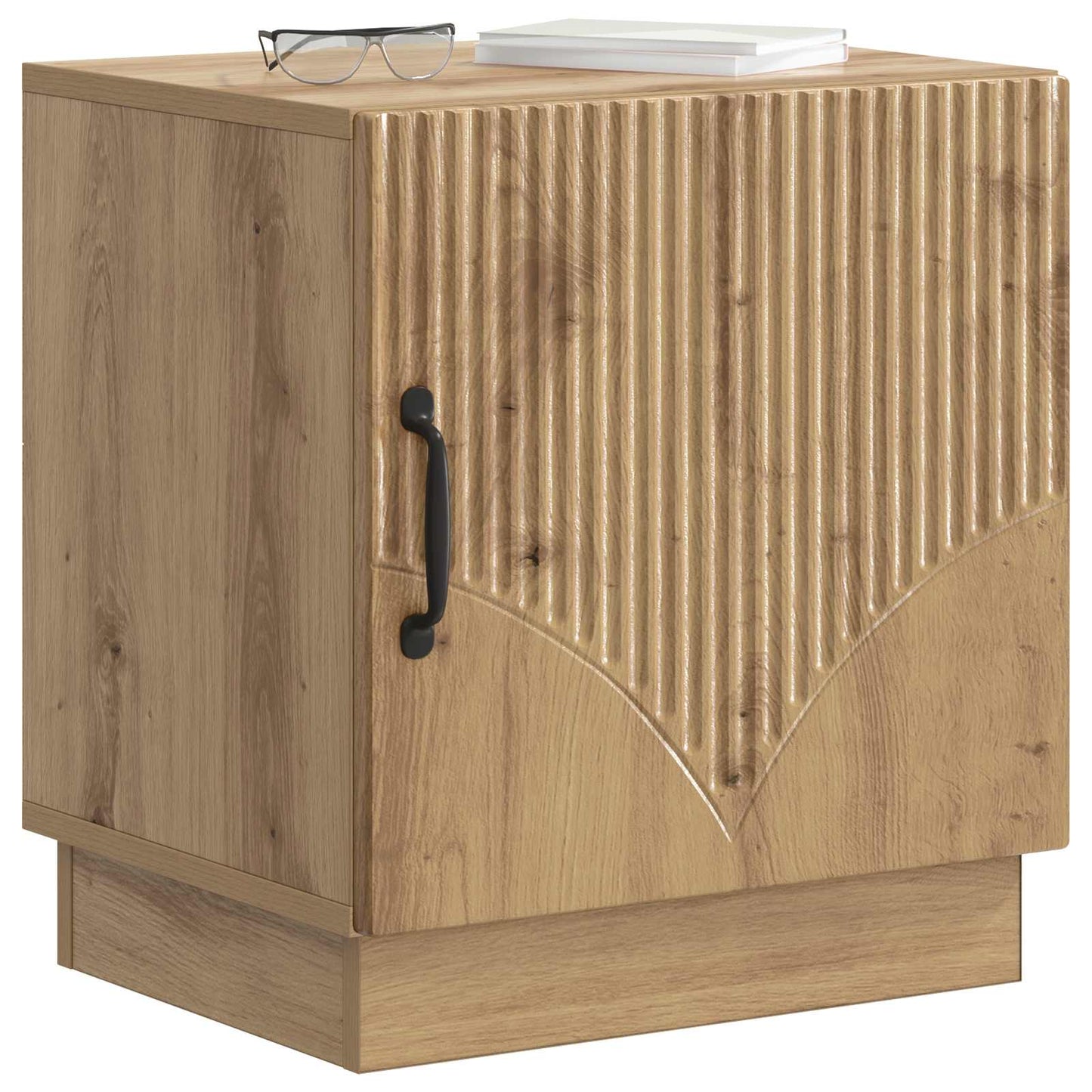 Bedside Table 2 pcs Artisian Oak 43 x 34.5 x 47 cm