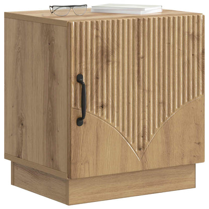 Bedside Table 2 pcs Artisian Oak 43 x 34.5 x 47 cm