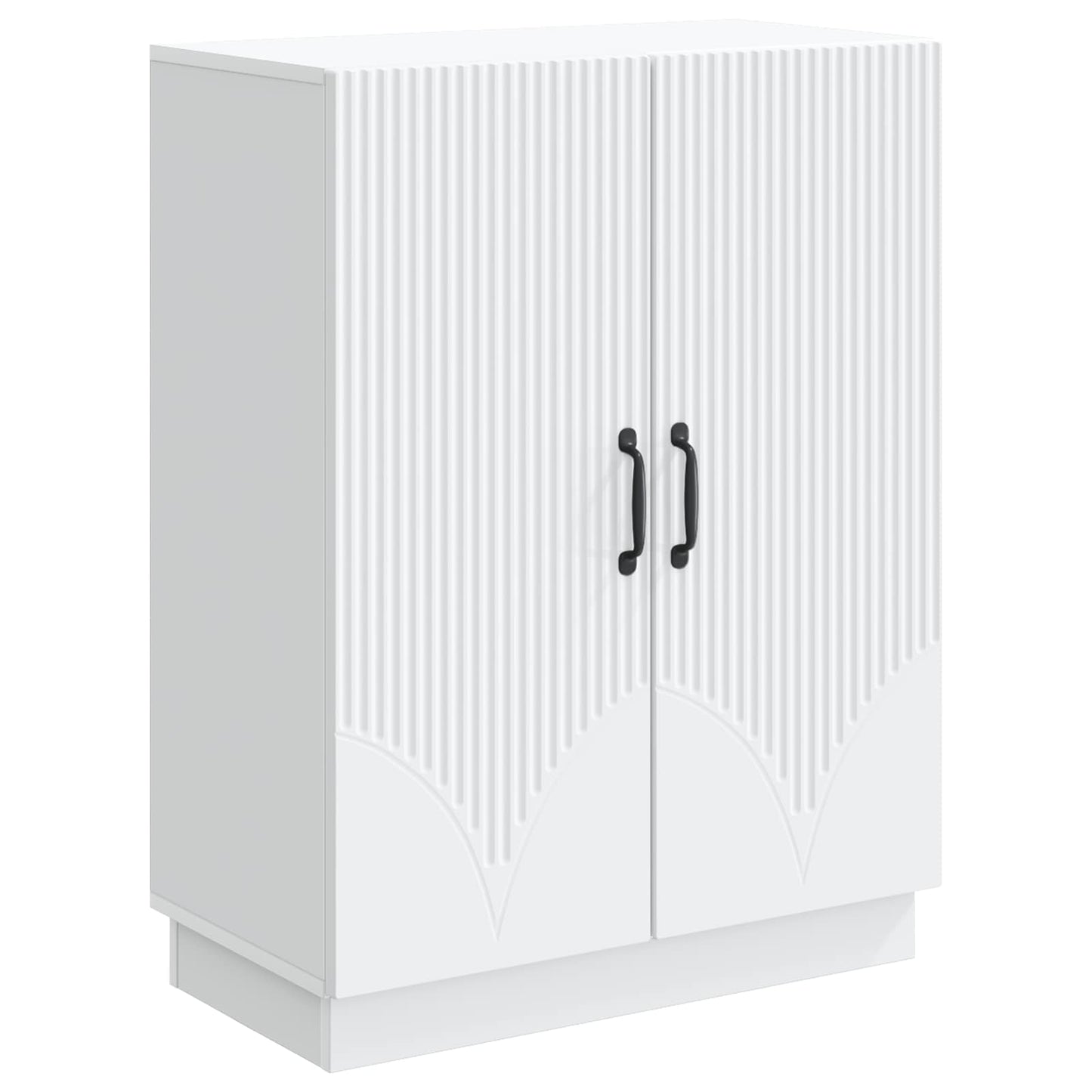 Sideboard White 66 x 34.5 x 87 cm Engineered Wood