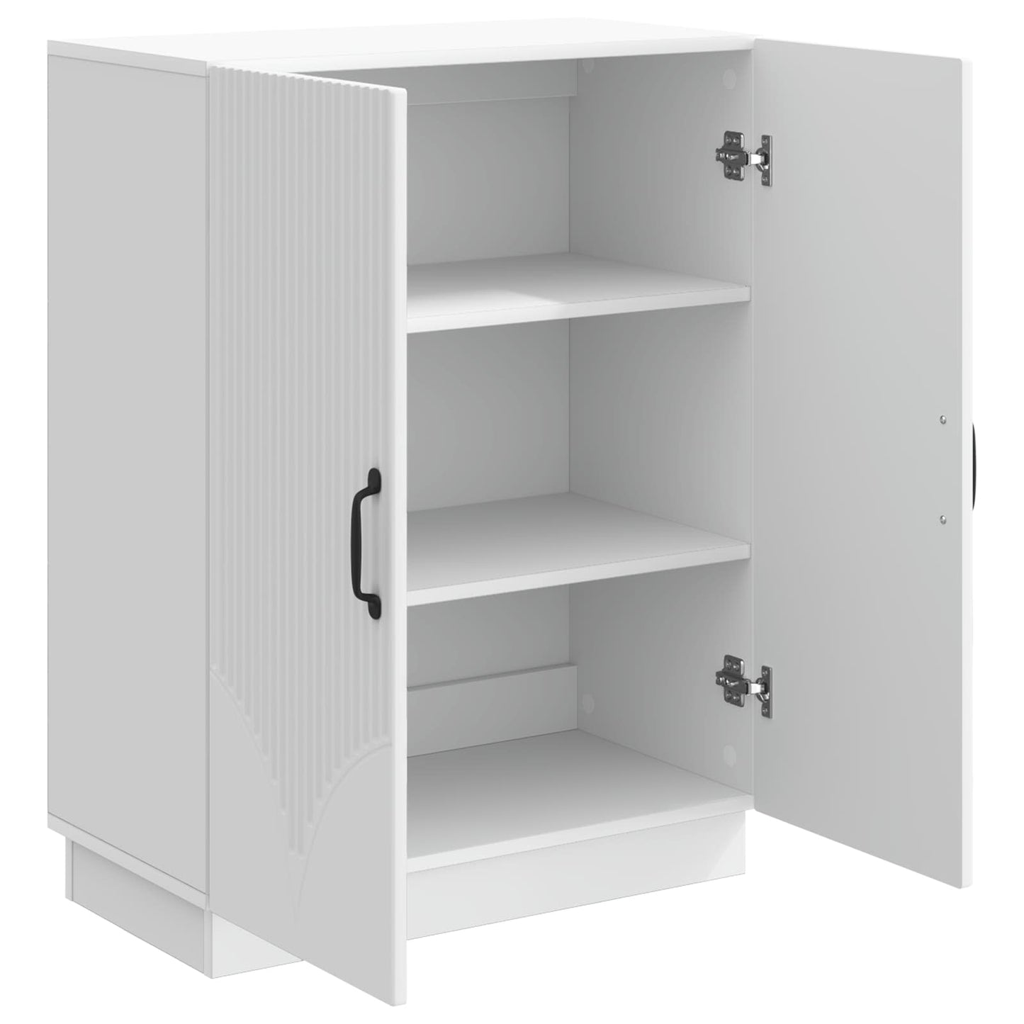 Sideboard White 66 x 34.5 x 87 cm Engineered Wood