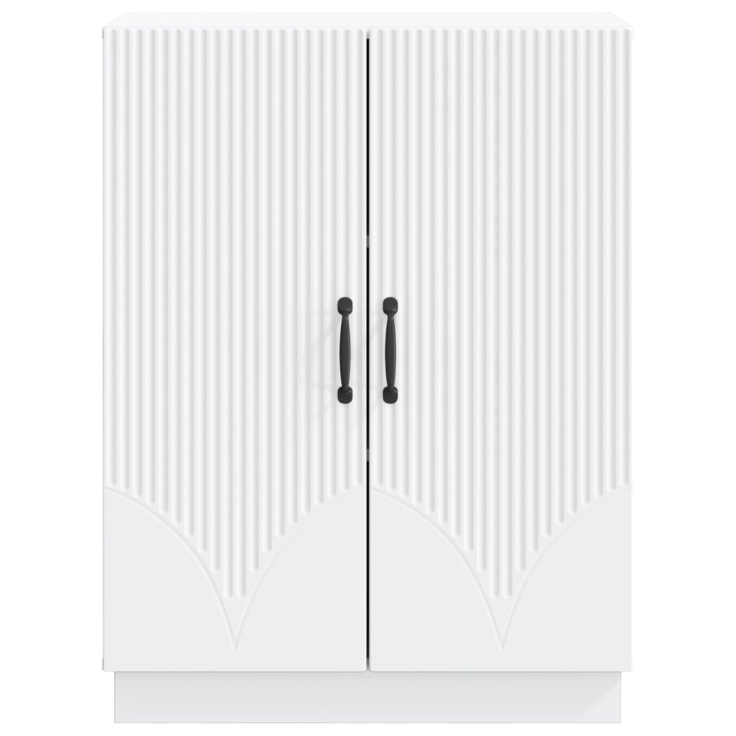 Sideboard White 66 x 34.5 x 87 cm Engineered Wood