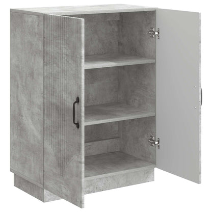 Sideboard Concrete Grey 66 x 34.5 x 87 cm Engineered Wood