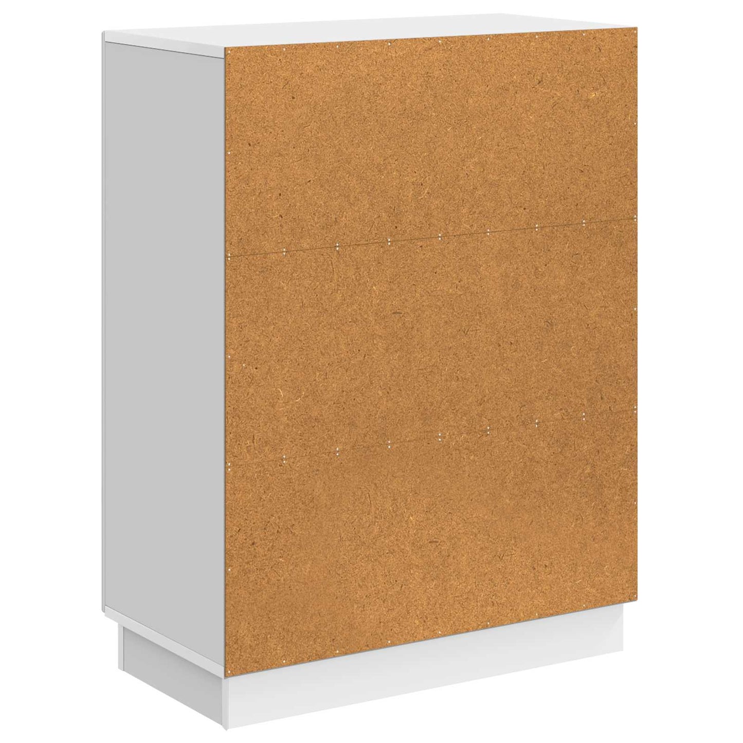 Sideboard High Gloss White 66 x 34.5 x 87 cm Engineered Wood