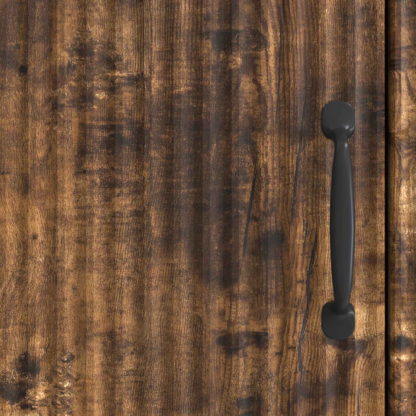 Sideboard Smoked Oak 66 x 34.5 x 87 cm Engineered Wood