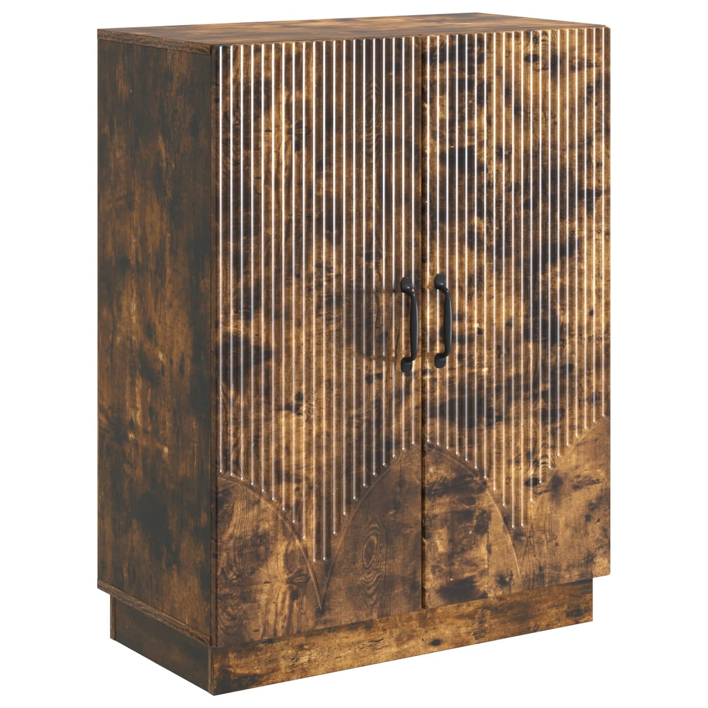 Sideboard Smoked Oak 66 x 34.5 x 87 cm Engineered Wood