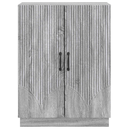 Sideboard Grey Sonoma 66 x 34.5 x 87 cm Engineered Wood