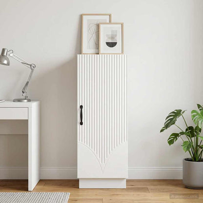 Sideboard White 33 x 34.5 x 87 cm Engineered Wood