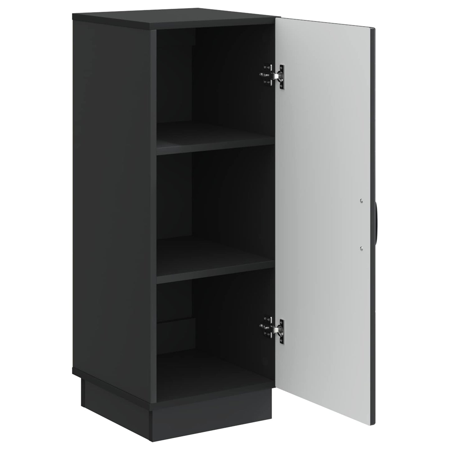 Sideboard Black 33 x 34.5 x 87 cm Engineered Wood