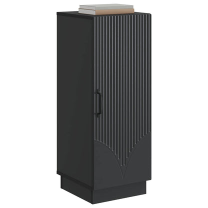 Sideboard Black 33 x 34.5 x 87 cm Engineered Wood