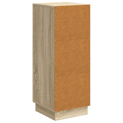 Sideboard Sonoma Oak 33 x 34.5 x 87 cm Engineered Wood