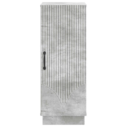 Sideboard Concrete Grey 33 x 34.5 x 87 cm Engineered Wood