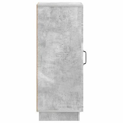 Sideboard Concrete Grey 33 x 34.5 x 87 cm Engineered Wood