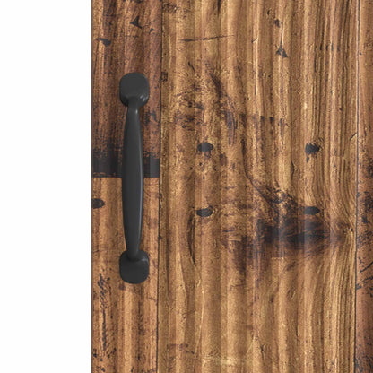 Sideboard Old Wood 33 x 34.5 x 87 cm Engineered Wood