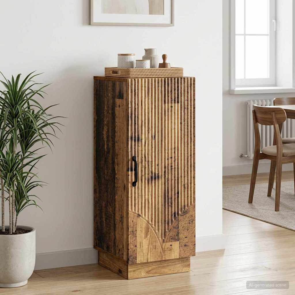 Sideboard Old Wood 33 x 34.5 x 87 cm Engineered Wood