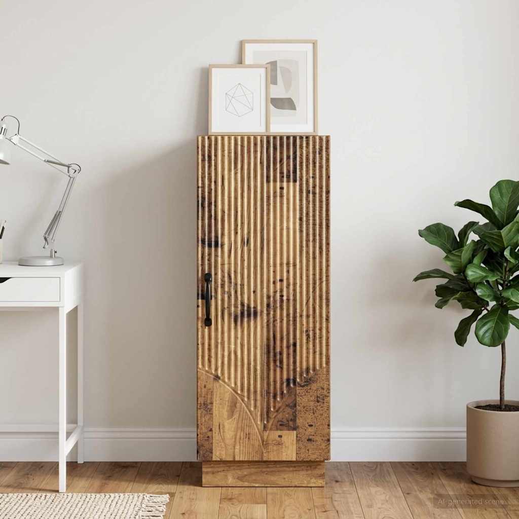 Sideboard Old Wood 33 x 34.5 x 87 cm Engineered Wood
