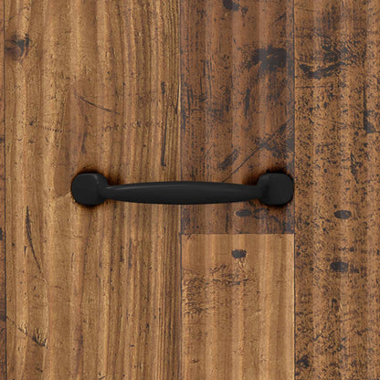 Drawer Cabinet Old Wood 33 x 34.5 x 87 cm Engineered Wood