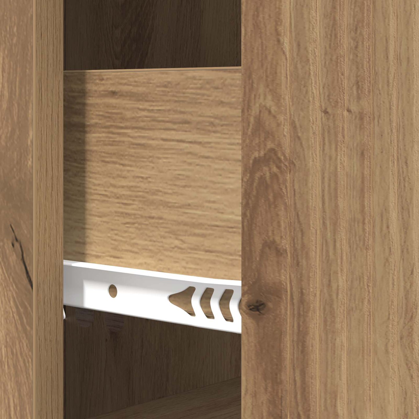 Drawer Cabinet 33 x 34.5 x 87 cm Engineered Wood Artisan Oak