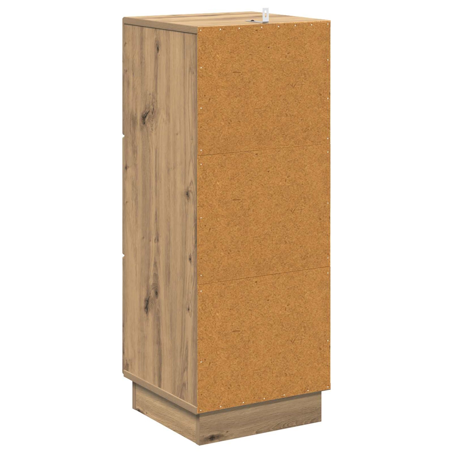 Drawer Cabinet 33 x 34.5 x 87 cm Engineered Wood Artisan Oak