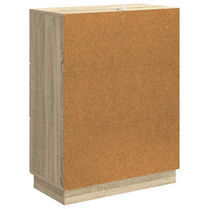Sideboard Sonoma Oak 66 x 34.5 x 87 cm Engineered Wood
