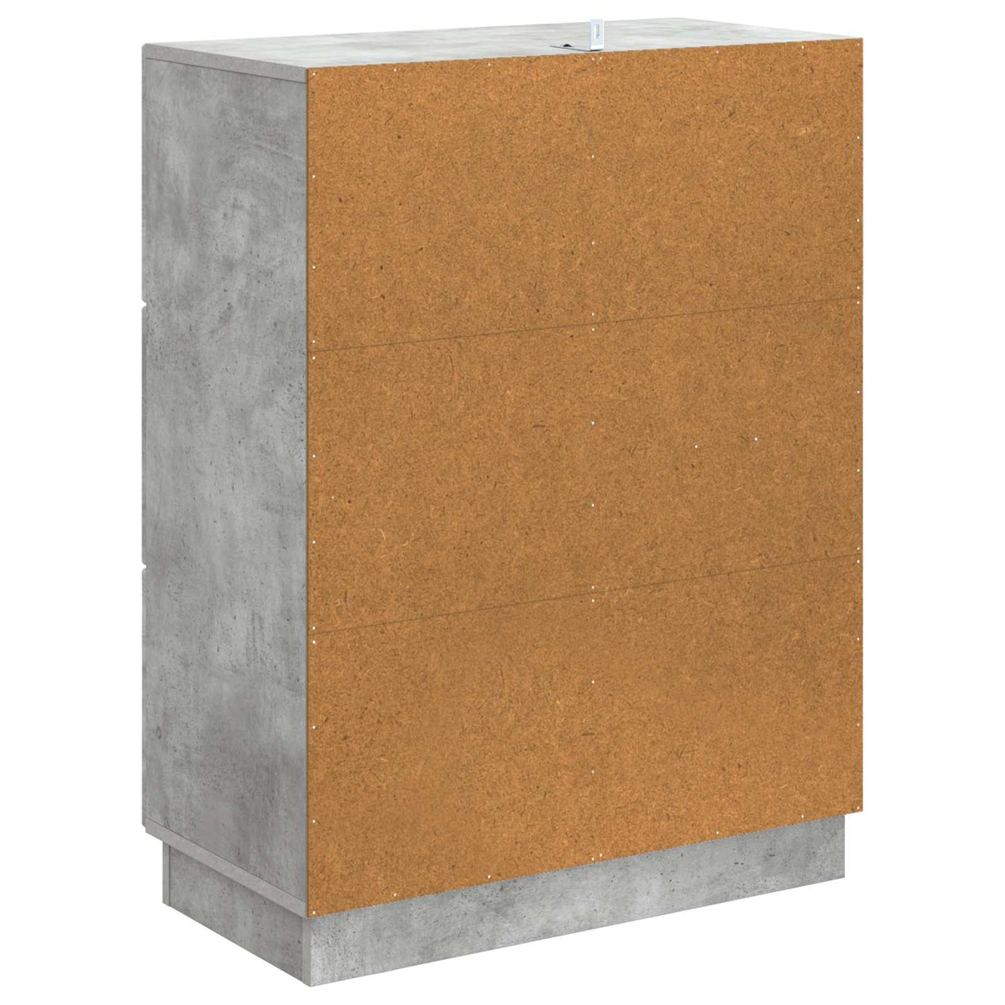 Sideboard Concrete Grey 66 x 34.5 x 87 cm Engineered Wood