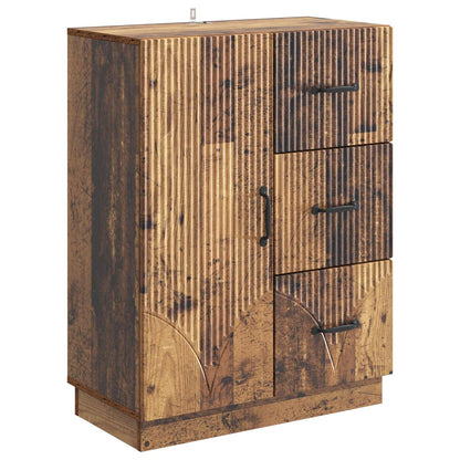 Sideboard Old Wood 66 x 34.5 x 87 cm Engineered Wood