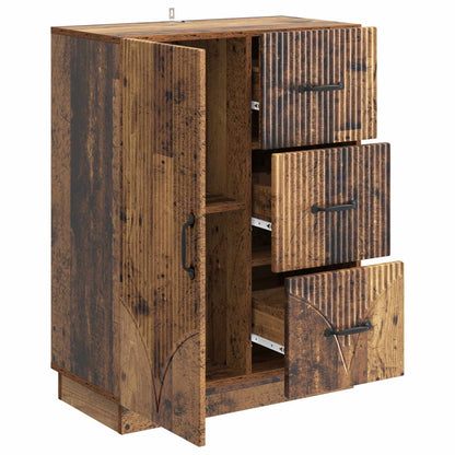 Sideboard Old Wood 66 x 34.5 x 87 cm Engineered Wood