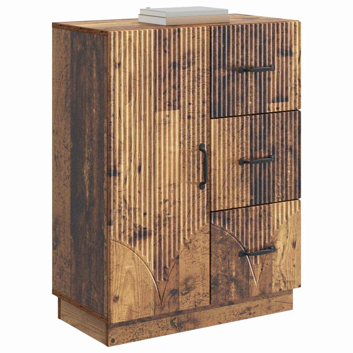 Sideboard Old Wood 66 x 34.5 x 87 cm Engineered Wood