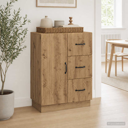 Sideboard Artisan Oak 66 x 34.5 x 87 cm Engineered Wood