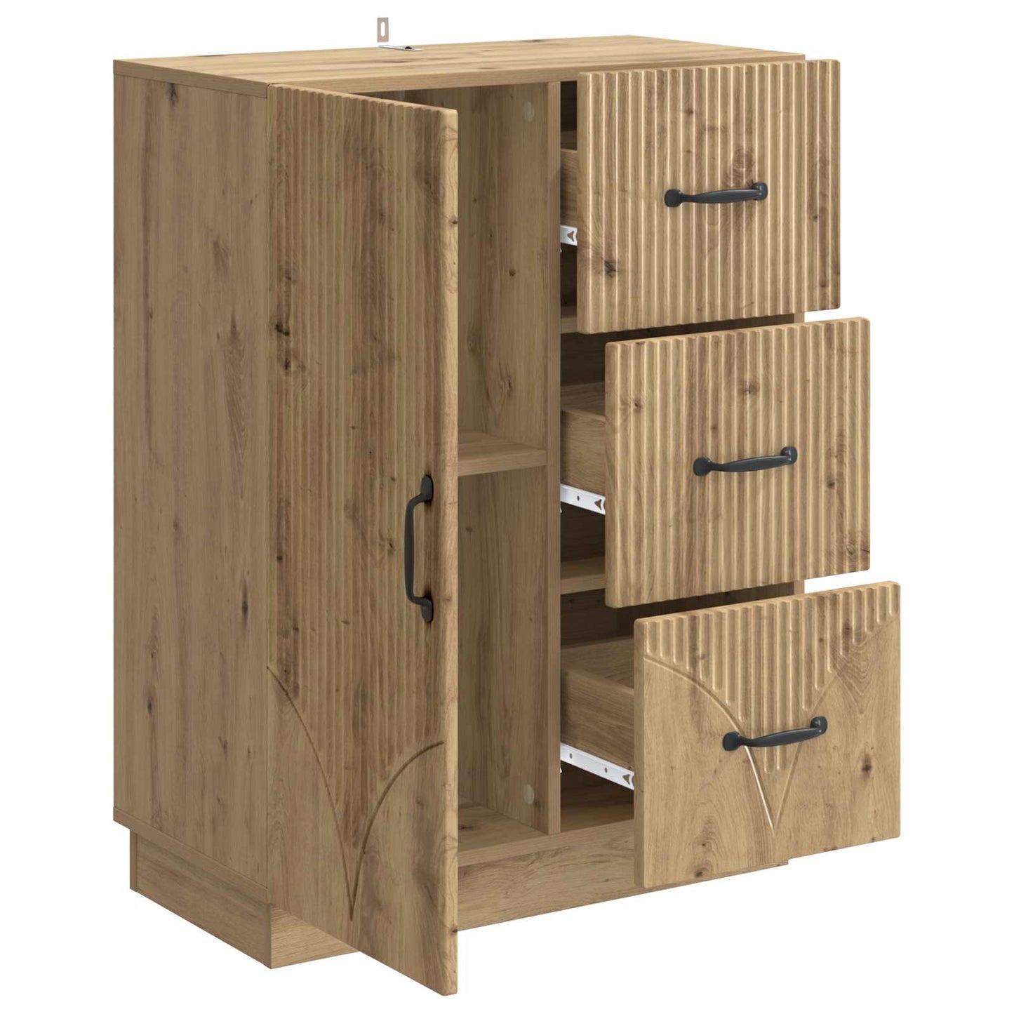Sideboard Artisan Oak 66 x 34.5 x 87 cm Engineered Wood