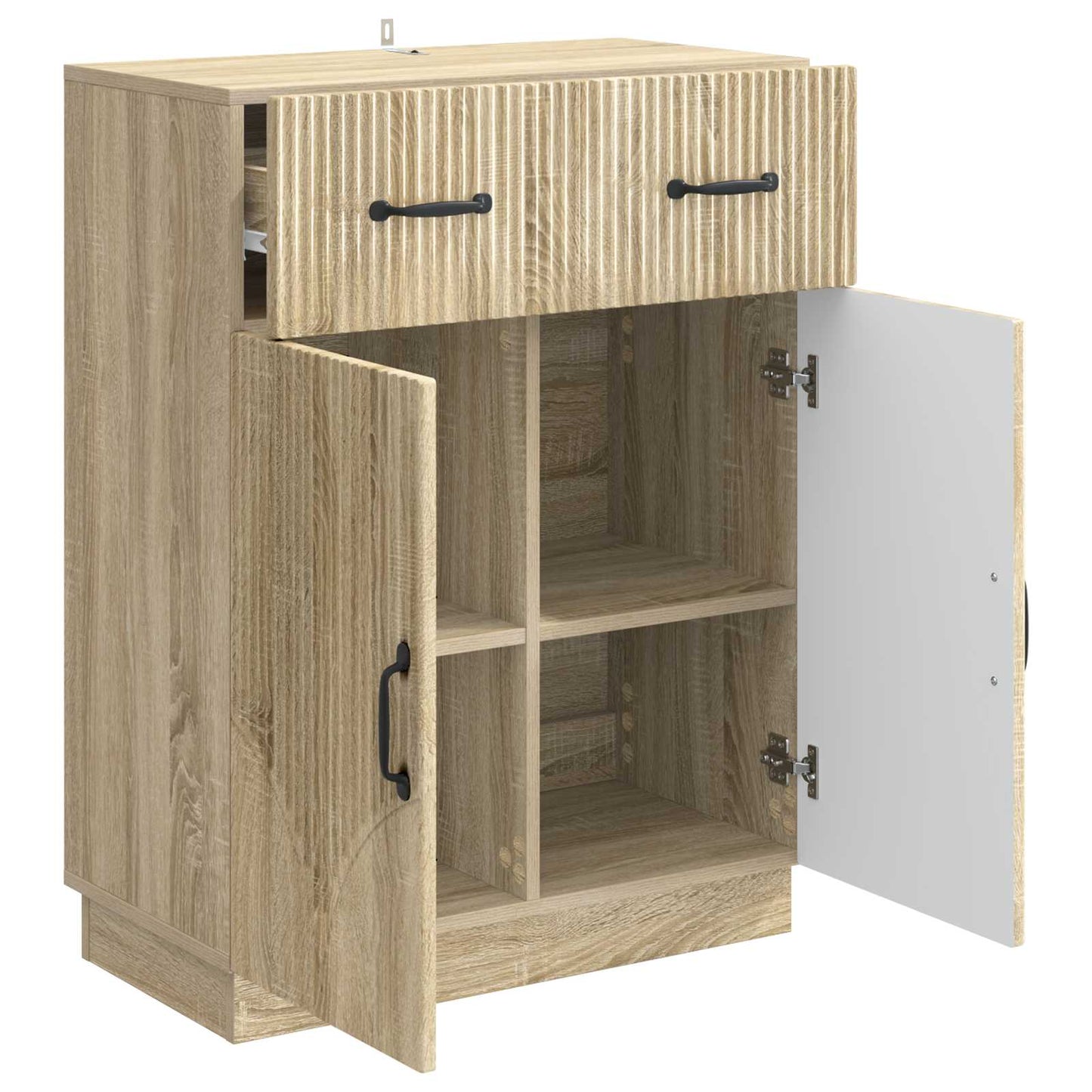 Sideboard Sonoma Oak 66 x 34.5 x 87 cm Engineered Wood