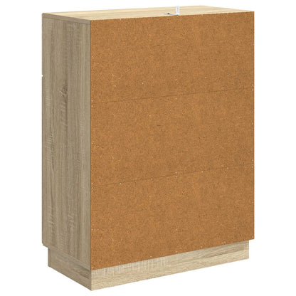 Sideboard Sonoma Oak 66 x 34.5 x 87 cm Engineered Wood