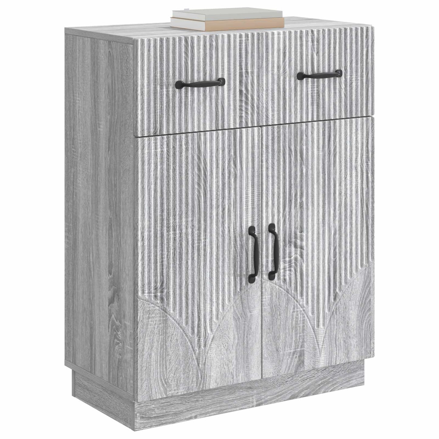 Sideboard Grey Sonoma 66 x 34.5 x 87 cm Engineered Wood