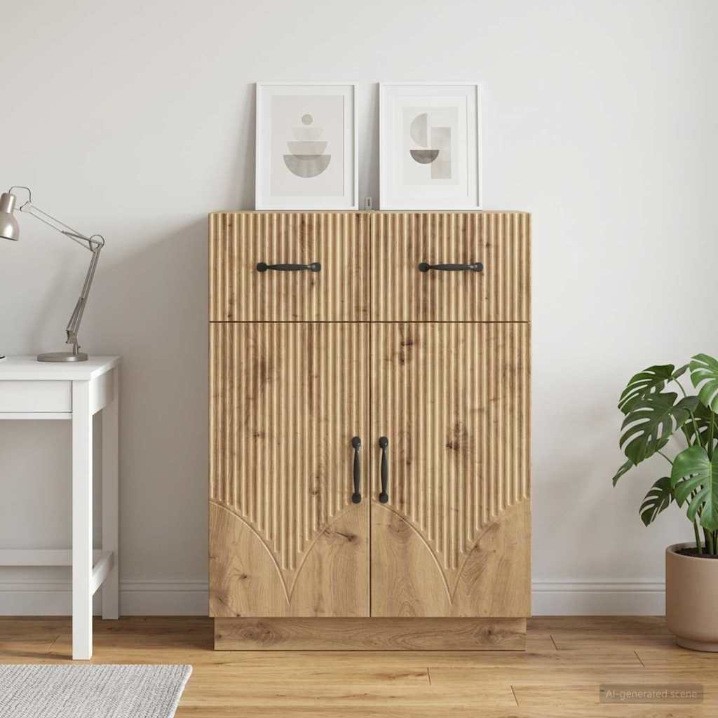 Sideboard Artisan Oak 66 x 34.5 x 87 cm Engineered Wood