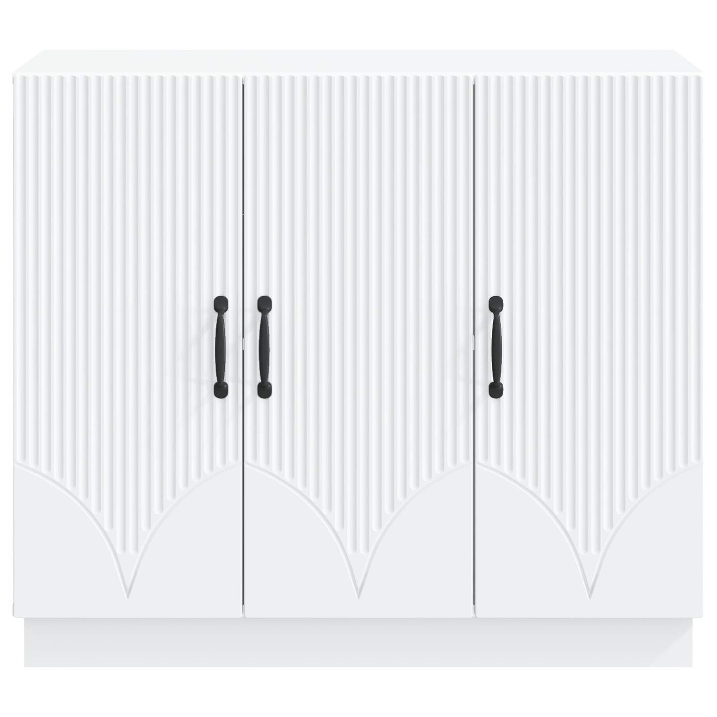Sideboard White 89 x 34.5 x 77 cm Engineered Wood