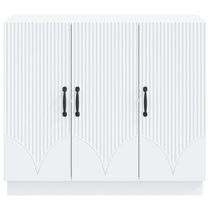 Sideboard White 89 x 34.5 x 77 cm Engineered Wood