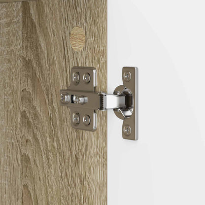 Sideboard Sonoma Oak 89 x 34.5 x 77 cm Engineered Wood