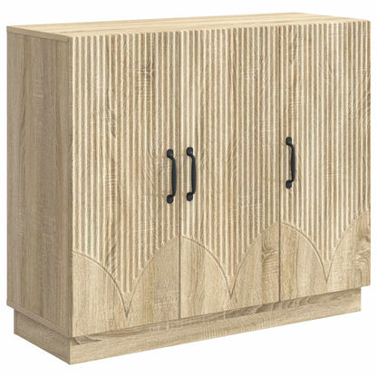 Sideboard Sonoma Oak 89 x 34.5 x 77 cm Engineered Wood
