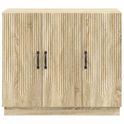 Sideboard Sonoma Oak 89 x 34.5 x 77 cm Engineered Wood