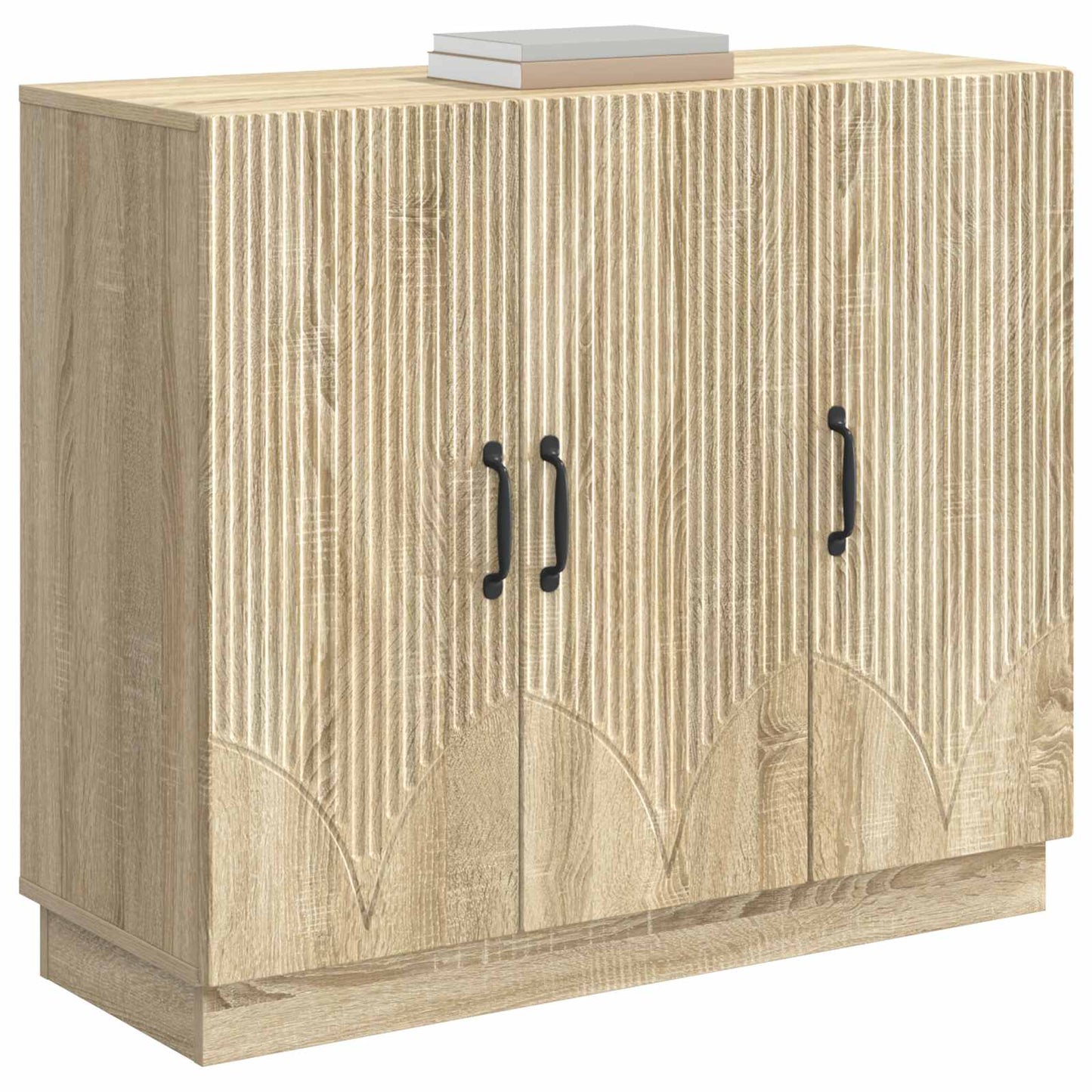 Sideboard Sonoma Oak 89 x 34.5 x 77 cm Engineered Wood