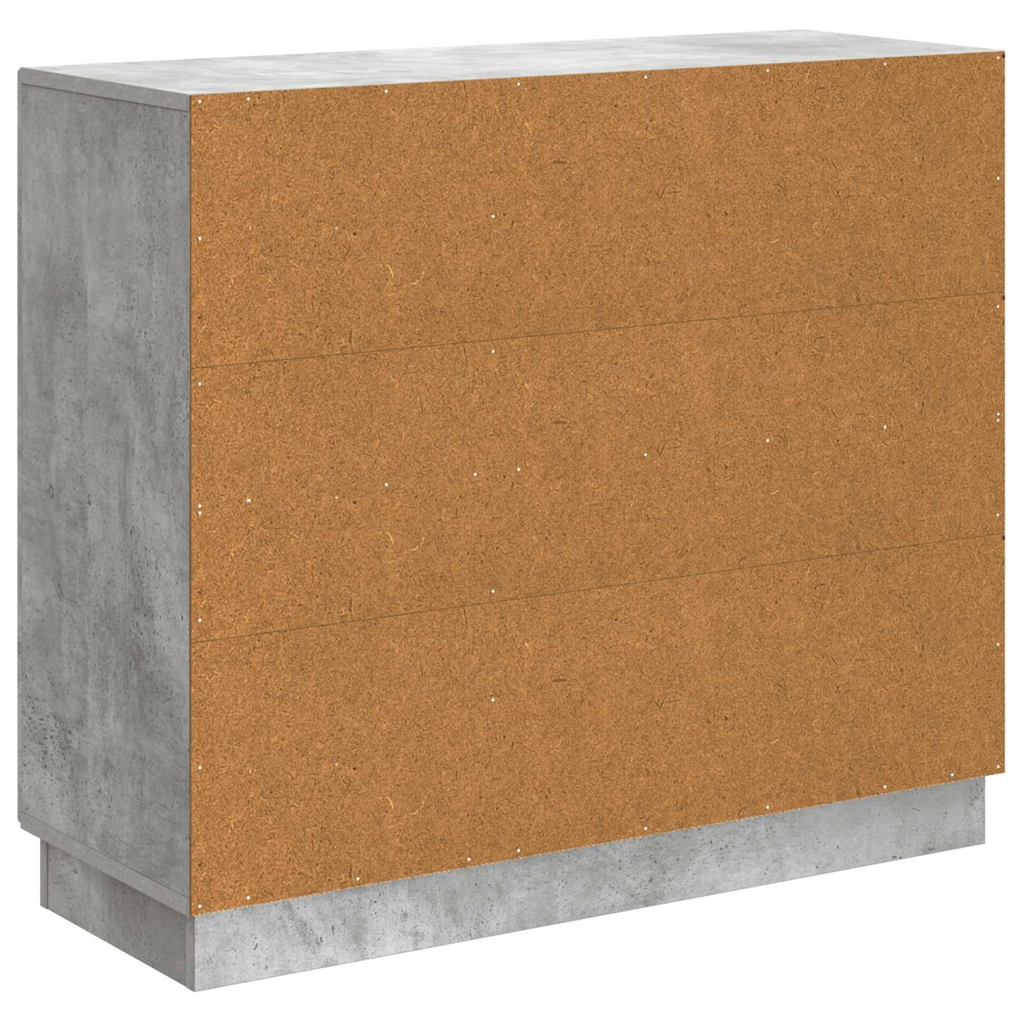 Sideboard Concrete Grey 89 x 34.5 x 77 cm Engineered Wood