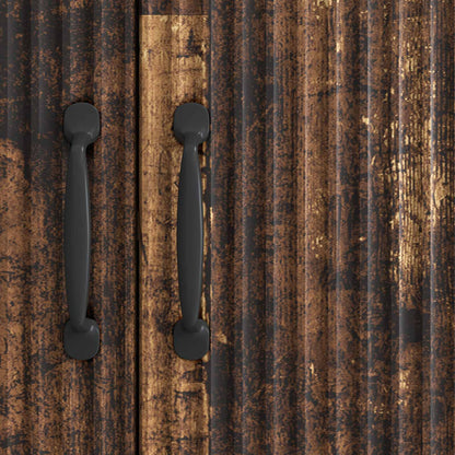 Sideboard Old Wood 89 x 34.5 x 77 cm Engineered Wood