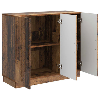 Sideboard Old Wood 89 x 34.5 x 77 cm Engineered Wood