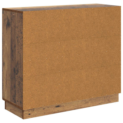 Sideboard Old Wood 89 x 34.5 x 77 cm Engineered Wood