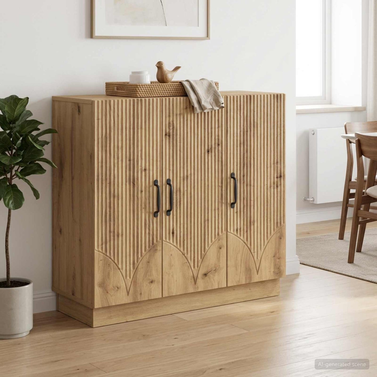 Sideboard Artisan Oak 89 x 34.5 x 77 cm Engineered Wood