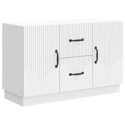 Sideboard with Drawer White 89 x 34.5 x 57 cm Engineered Wood