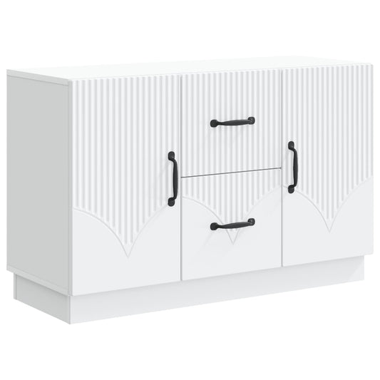 Sideboard White 89 x 34.5 x 57 cm Engineered Wood