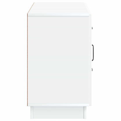 Sideboard with Drawer White 89 x 34.5 x 57 cm Engineered Wood