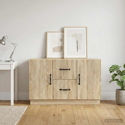 Sideboard Sonoma Oak 89 x 34.5 x 57 cm Engineered Wood
